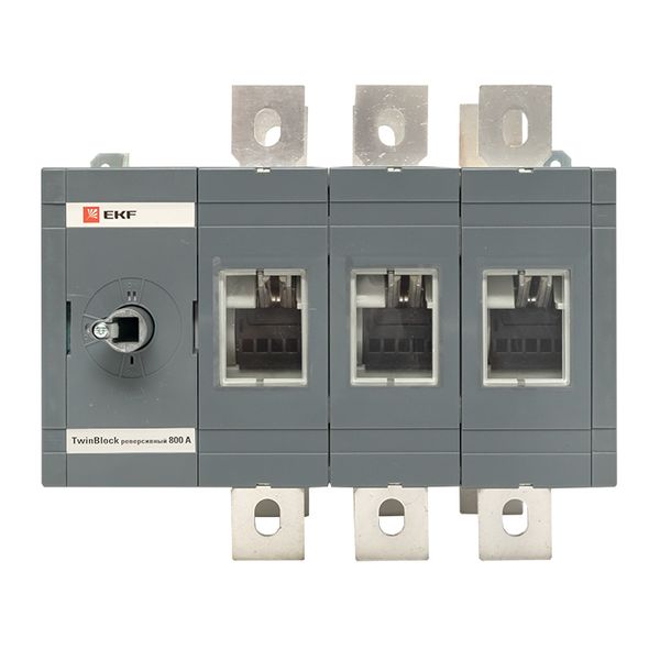 Рубильник 630A 3P реверсивный без рукоятки управления TwinBlock EKF