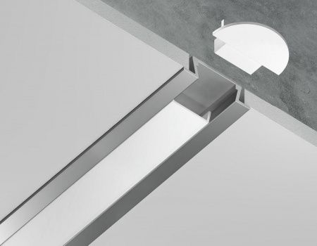 Встраиваемый профиль с рассеивателем Ambrella Illumination GP1001AL