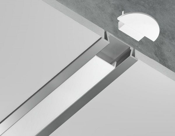 Встраиваемый профиль с рассеивателем Ambrella Illumination GP1001AL