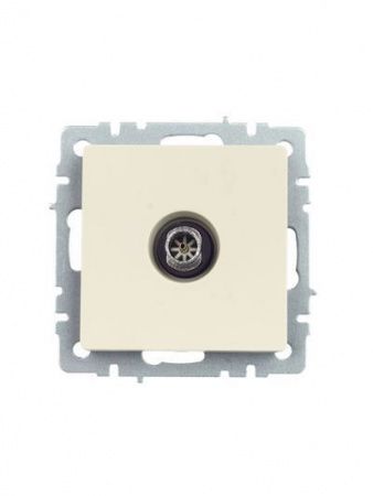 BRITE Розетка TV оконечная РТВ11-0-БрКр бежевый IEK