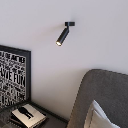 Светодиодный спот Eurosvet Pitch 20143/1 LED черный