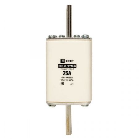 Плавкая вставка ППН-35 250/ 25А габарит 1 EKF