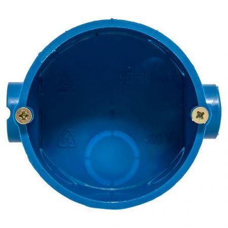 Коробка установочная КМТ-010-002 для твердых стен (68x42) с саморезами IP20 EKF PROxima