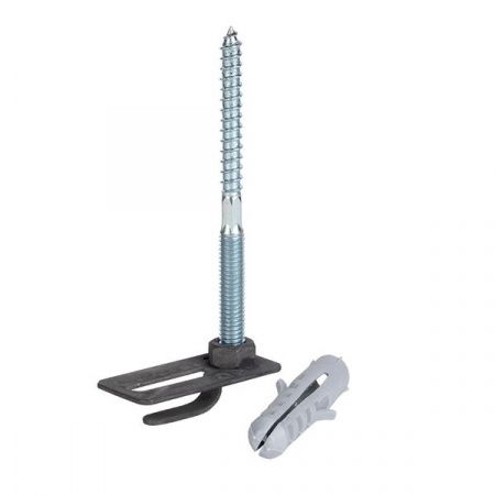 Держатель фасадный с крючком, L=100мм, HZ EKF PROxima